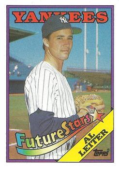 #18a Al Leiter - New York Yankees - 1988 Topps Baseball