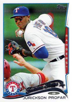 #18a Jurickson Profar - Texas Rangers - 2014 Topps Baseball