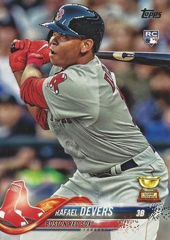 #18 Rafael Devers - Boston Red Sox - 2018 Topps Baseball