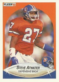 #18 Steve Atwater - Denver Broncos - 1990 Fleer Football