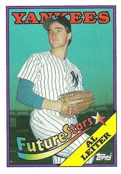 #18b Al Leiter - New York Yankees - 1988 Topps Baseball