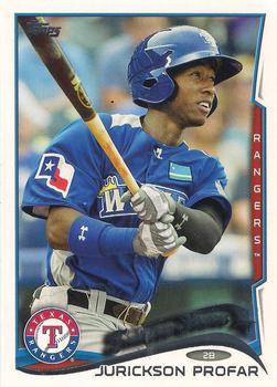 #18c Jurickson Profar - Texas Rangers - 2014 Topps Baseball
