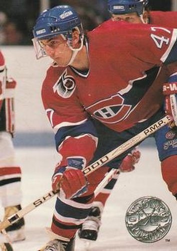 #190 Stephan Lebeau - Montreal Canadiens - 1991-92 Pro Set Platinum Hockey