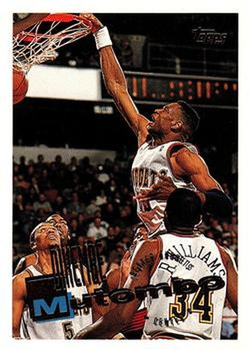 #190 Dikembe Mutombo - Denver Nuggets - 1995-96 Topps Basketball