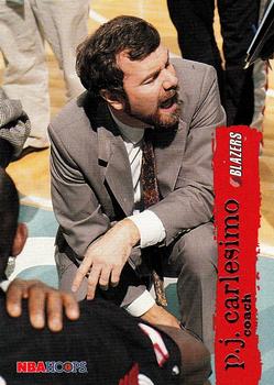 #190 P.J. Carlesimo - Portland Trail Blazers - 1995-96 Hoops Basketball