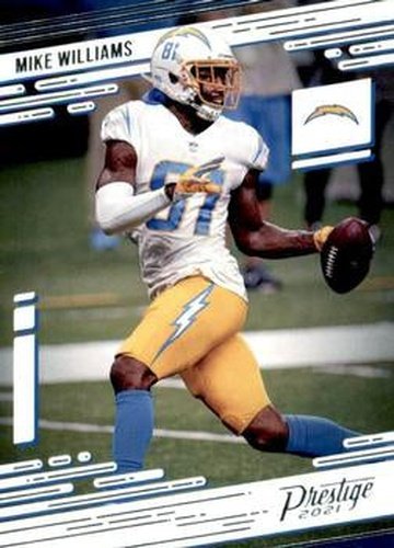 #190 Mike Williams - Los Angeles Chargers - 2021 Panini Prestige Football