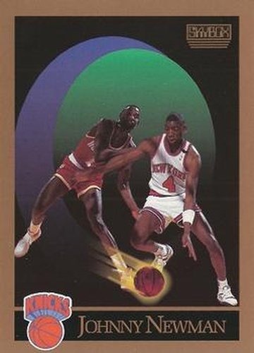 #190 Johnny Newman - New York Knicks - 1990-91 SkyBox Basketball