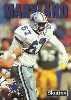 #190 Russell Maryland - Dallas Cowboys - 1992 SkyBox Impact Football