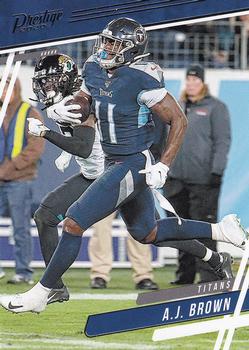 #190 A.J. Brown - Tennessee Titans - 2020 Panini Prestige Football