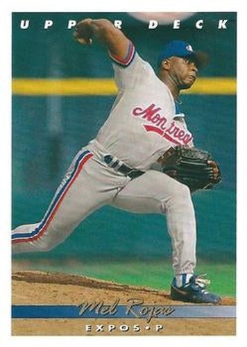 #190 Mel Rojas - Montreal Expos - 1993 Upper Deck Baseball