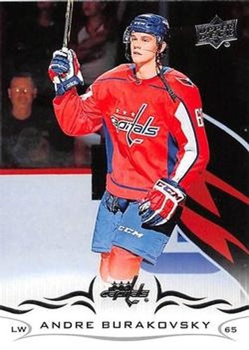#190 Andre Burakovsky - Washington Capitals - 2018-19 Upper Deck Hockey