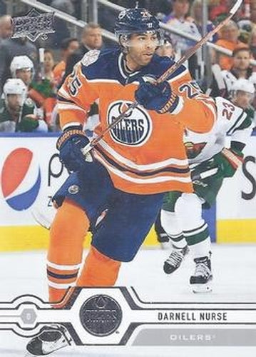 #190 Darnell Nurse - Edmonton Oilers - 2019-20 Upper Deck Hockey