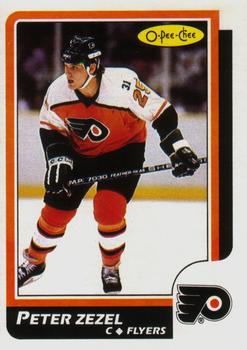 #190 Peter Zezel - Philadelphia Flyers - 1986-87 O-Pee-Chee Hockey