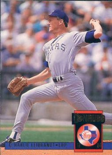 #190 Charlie Leibrandt - Texas Rangers - 1994 Donruss Baseball