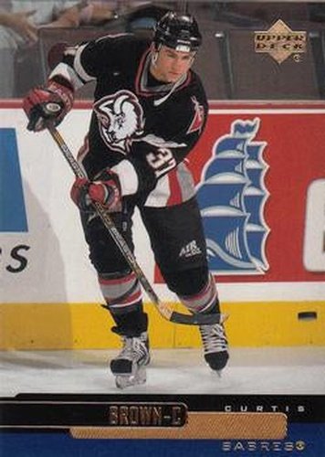 #190 Curtis Brown - Buffalo Sabres - 1999-00 Upper Deck Hockey