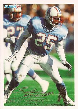 #190 Bubba McDowell - Houston Oilers - 1994 Fleer Football