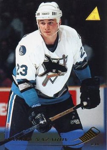#190 Andrei Nazarov - San Jose Sharks - 1995-96 Pinnacle Hockey
