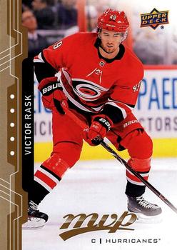 #190 Victor Rask - Carolina Hurricanes - 2018-19 Upper Deck MVP Hockey