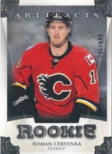 #190 Roman Cervenka - Calgary Flames - 2013-14 Upper Deck Artifacts Hockey