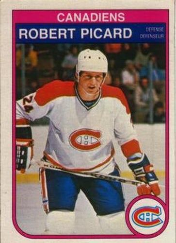 #190 Robert Picard - Montreal Canadiens - 1982-83 O-Pee-Chee Hockey