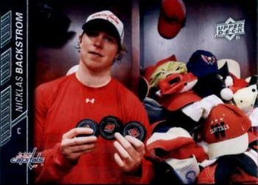 #190 Nicklas Backstrom - Washington Capitals - 2015-16 Upper Deck Hockey