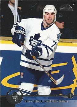 #190 Mathieu Schneider - Toronto Maple Leafs - 1996-97 Leaf Hockey