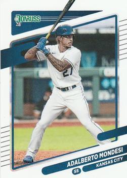 #190 Adalberto Mondesi - Kansas City Royals - 2021 Donruss Baseball