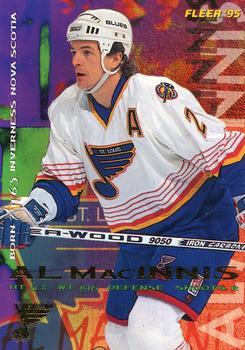 #190 Al MacInnis - St. Louis Blues - 1994-95 Fleer Hockey