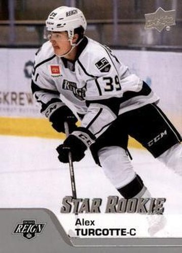 #190 Alex Turcotte - Ontario Reign - 2020-21 Upper Deck AHL Hockey