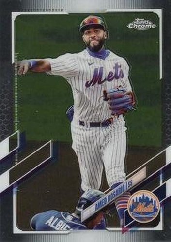 #190 Amed Rosario - New York Mets - 2021 Topps Chrome Baseball