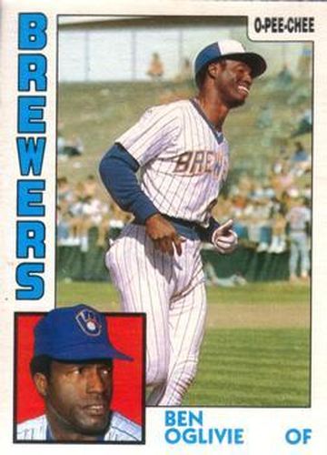 #190 Ben Oglivie - Milwaukee Brewers - 1984 O-Pee-Chee Baseball