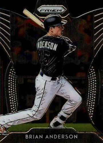 #190 Brian Anderson - Miami Marlins - 2019 Panini Prizm Baseball