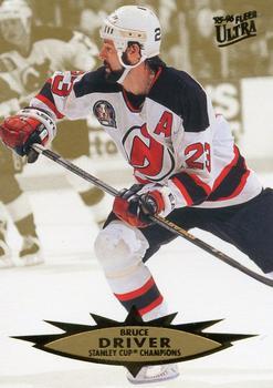 #190 Bruce Driver - New Jersey Devils - 1995-96 Ultra Hockey