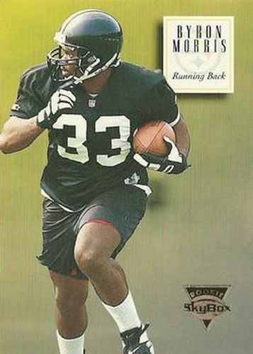 #190 Byron Morris - Pittsburgh Steelers - 1994 SkyBox Premium Football