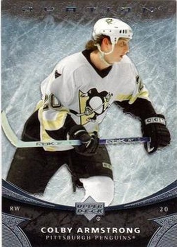 #190 Colby Armstrong - Pittsburgh Penguins - 2006-07 Upper Deck Ovation Hockey