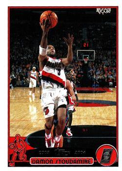 #190 Damon Stoudamire - Portland Trail Blazers - 2003-04 Topps Basketball