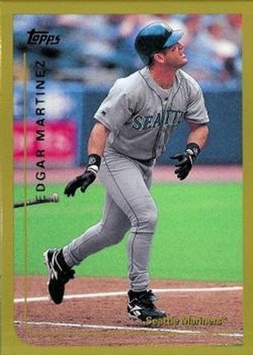 #190 Edgar Martinez - Seattle Mariners - 1999 Topps Baseball