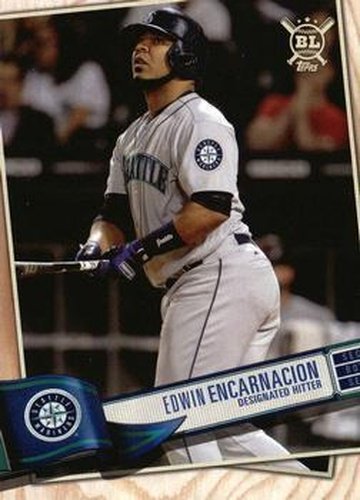 #190 Edwin Encarnacion - Seattle Mariners - 2019 Topps Big League Baseball