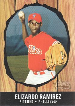 #190 Elizardo Ramirez - Philadelphia Phillies - 2003 Bowman Heritage Baseball