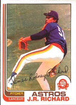 #190 J.R. Richard - Houston Astros - 1982 O-Pee-Chee Baseball