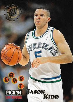 #190 Jason Kidd - Dallas Mavericks - 1994-95 Stadium Club Basketball