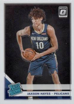 #190 Jaxson Hayes - New Orleans Pelicans - 2019-20 Donruss Optic Basketball