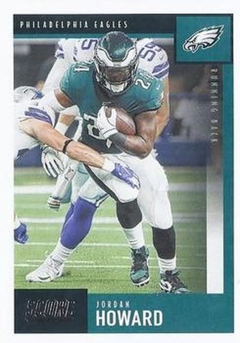 #190 Jordan Howard - Philadelphia Eagles - 2020 Score Football