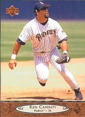 #190 Ken Caminiti - San Diego Padres - 1996 Upper Deck Baseball