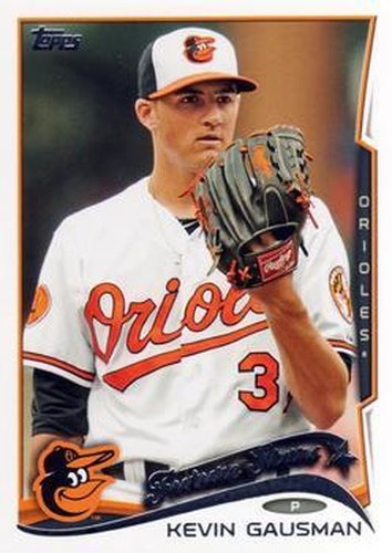 #190 Kevin Gausman - Baltimore Orioles - 2014 Topps Baseball