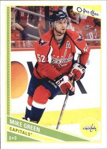 #190 Mike Green - Washington Capitals - 2013-14 O-Pee-Chee Hockey