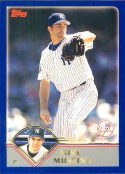 #190 Mike Mussina - New York Yankees - 2003 Topps Baseball