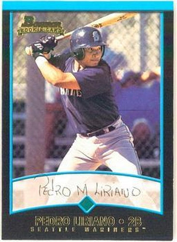 #190 Pedro Liriano - Seattle Mariners - 2001 Bowman Baseball