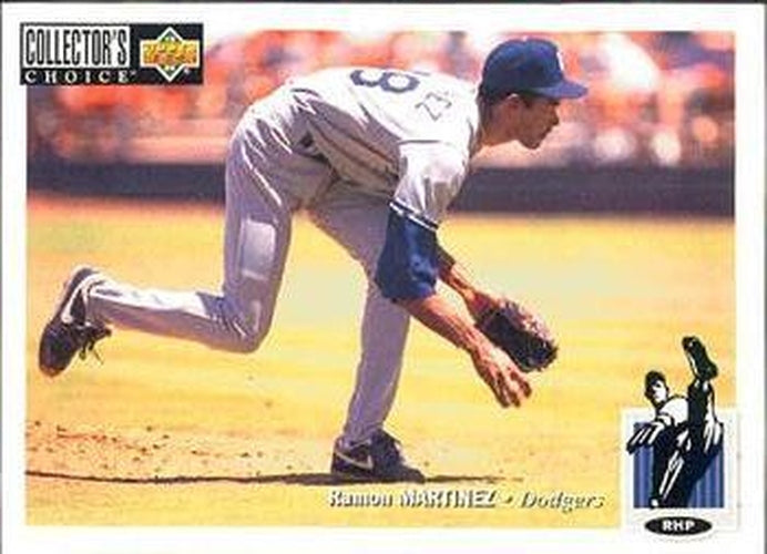 #190 Ramon Martinez - Los Angeles Dodgers - 1994 Collector's Choice Baseball