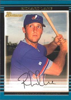 #190 Richard Lane - Montreal Expos - 2002 Bowman Baseball